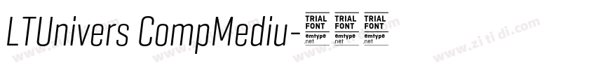 LTUnivers CompMediu字体转换